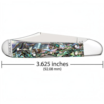 Case Abalone Mini CopperLock Pocket Knife
