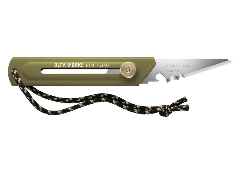 OLFA WORKS OW-UCK-1/SB Utility Camp Knife