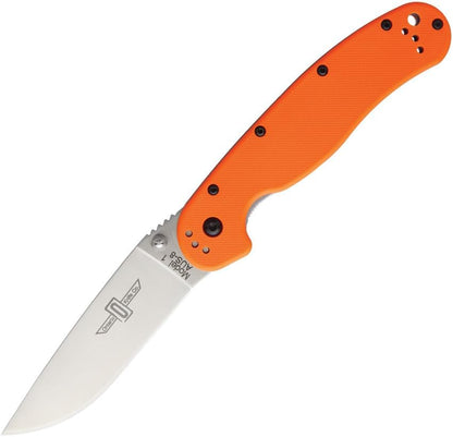 Ontario Rat 1 Linerlock Orange Knife | Durable & Reliable