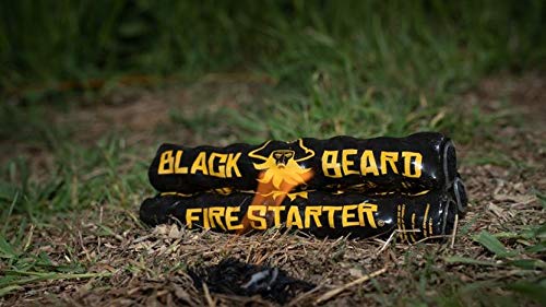 Black Beard Fire Starter Rope (1 Rope) | Made in USA