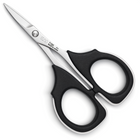 Razor Sharp AZ KAI 7100 4-inch professional scissors with high carbon stainless steel blades and black elastomer handles