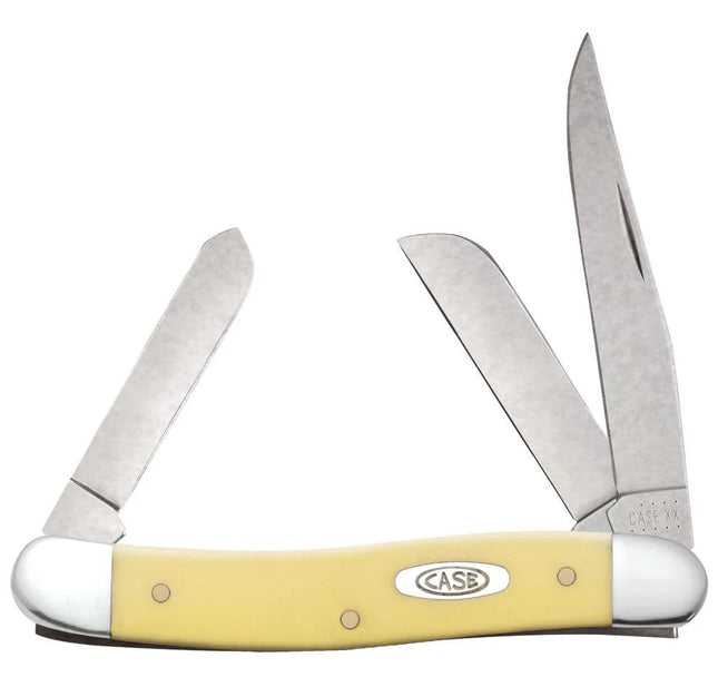 Smooth Yellow Bone Medium Stockman by Case®