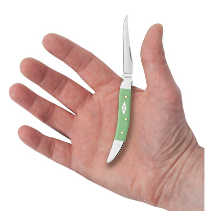 Case® | Smooth Mint Green Synthetic Small Texas Toothpick by caseknives