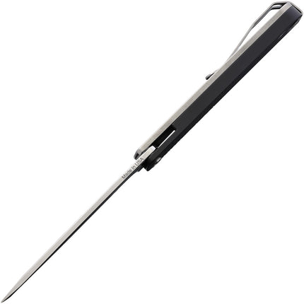 Medford M-48 - Tumbled S35VN - Black Aluminum & Tumbled Titanium by Medford Knife & Tool