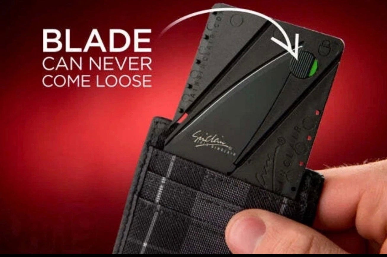 Ian Sinclair CardSharp Credit Card Folding tool