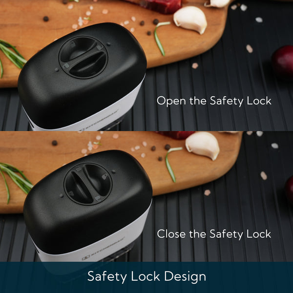 KITCHENDAO Detachable Meat Tenderizer Needle Tool with Safety Lock