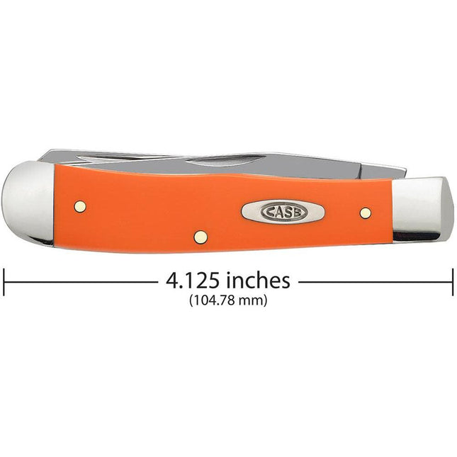 Case® | Orange Synthetic Trapper Knife by caseknives