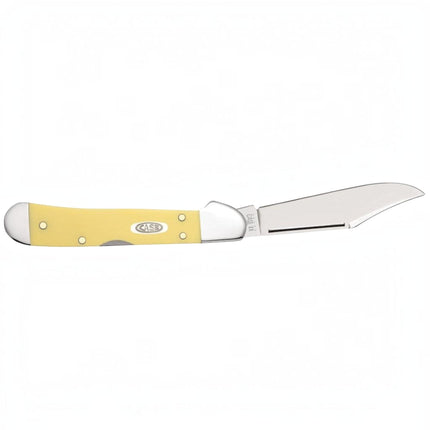 Case® Yellow Synthetic Carbon Steel Mini CopperLock® Pocket Knife
