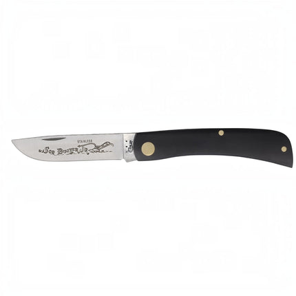Case Sodbuster Jr Folding Pocket Knife - Compact 3.625-Inch Closed Length With Black Synthetic Handle by Case®