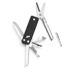 Razor Sharp AZ ROXON KS2 Elite multi-tool with black G10 handle and extended stainless steel blades and scissors
