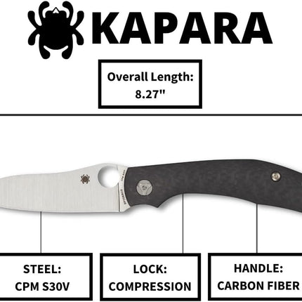 Spyderco Kapara Folding Knife by Spyderco