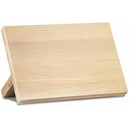 Felix Solingen 909200 Magnetic Knife Block - Antibacterial 21 x 30 cm Solid Beech by Razor Sharp AZ