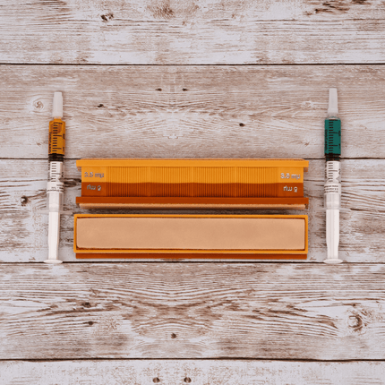 5/3.5 Micron Diamond and Leather Strops Pack