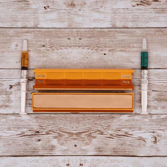 5/3.5 Micron Diamond and Leather Strops Pack