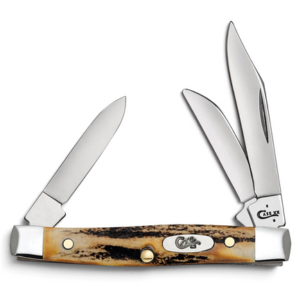 Case® Genuine Stag Small Stockman