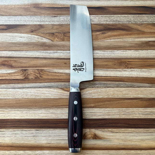 Perfect Edge Cutlery Dragon Fire 180mm (7") Nakiri by PEC