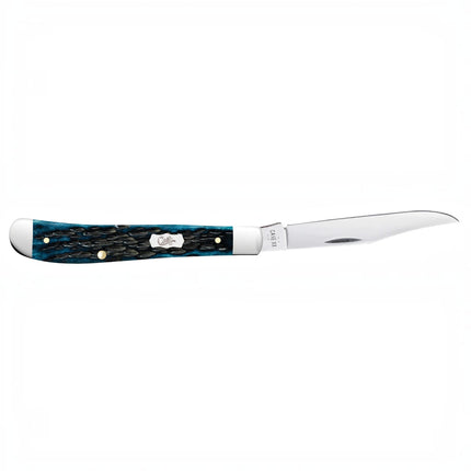 Case XX Slimline Trapper Pocket Knife (Mediterranean Blue Bone, CA51865) by Case®