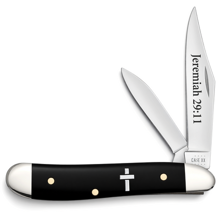 Case® Jeremiah 29:11 Black Synthetic Peanut