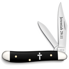Case® Jeremiah 29:11 Black Synthetic Peanut