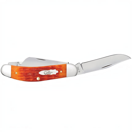 Case® Crandall Jigged Tequila Sunrise Bone Sowbelly Pocket Knife