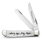 Case® Philippians 4:6 Natural Bone Mini Trapper