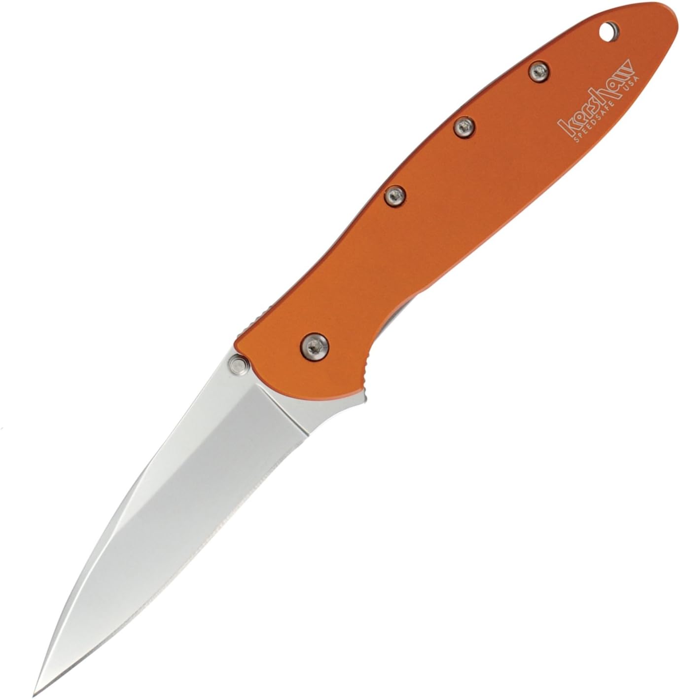 Kershaw Leek, Orange Pocket Knife
