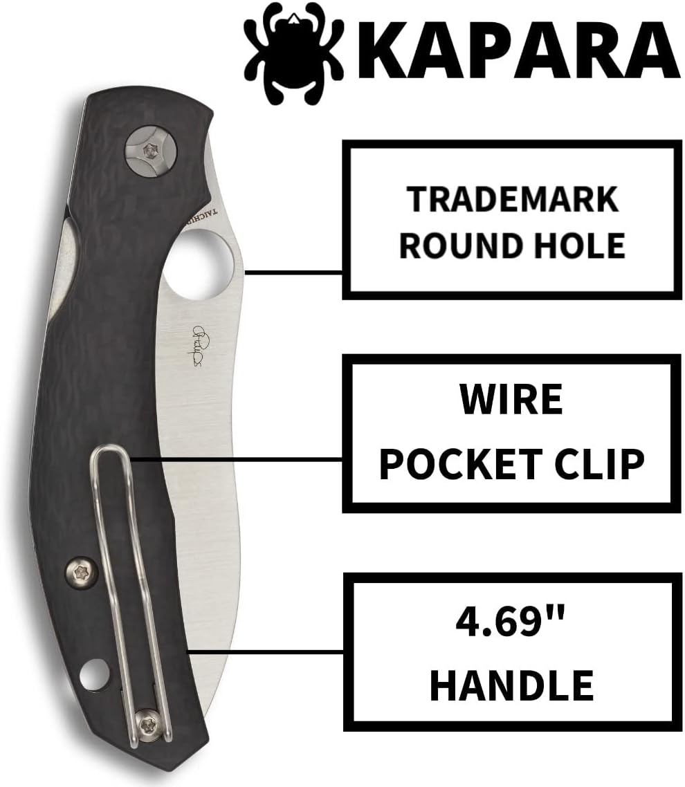 Spyderco Kapara Knife | Precision & Ergonomic Design