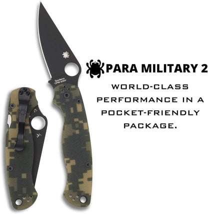 Spyderco Para Military 2 Signature Knife | Premium & Reliable