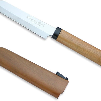 Kanetsune Kamagata Paring Knife 3.625" Cherry Wood KC076 by Kanetsune
