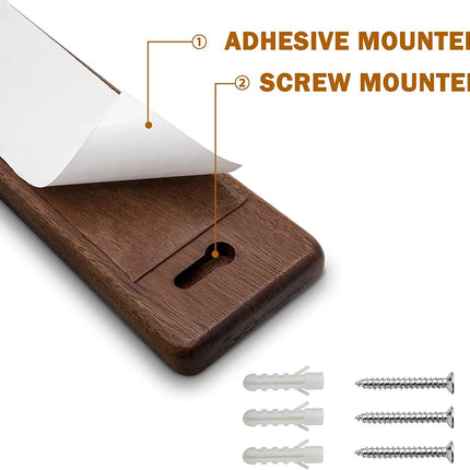 Magnetic Knife Strips, Magnetic Knife Holder for Wall 16 Inch, Acacia Wood by Razor Sharp AZ