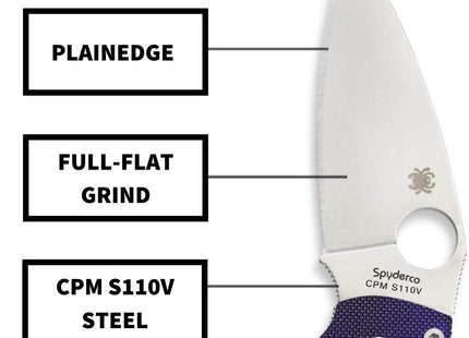 Spyderco Manix 2 Signature with CPM S110V Folding Knife by Spyderco