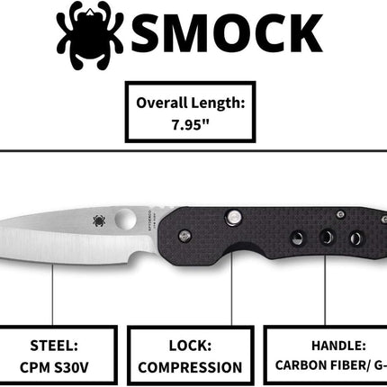 Spyderco Smock Folding Knife by Spyderco