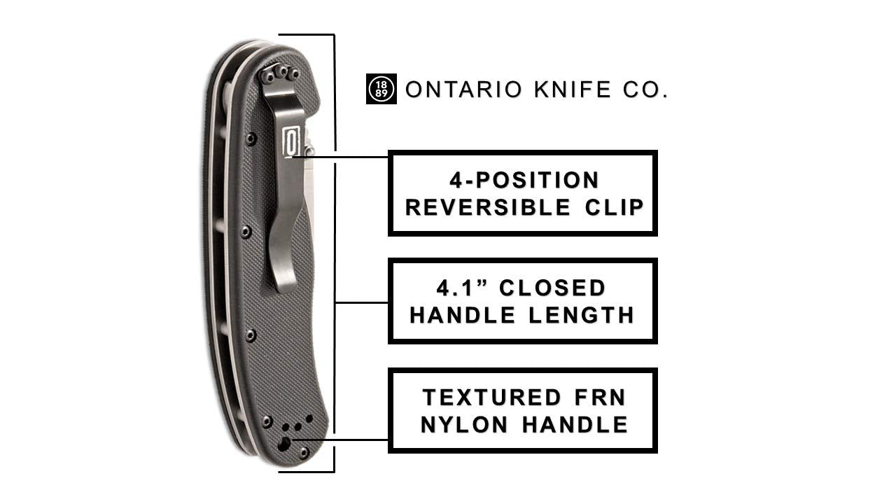 Ontario RAT II Knife | Compact & High-Performance