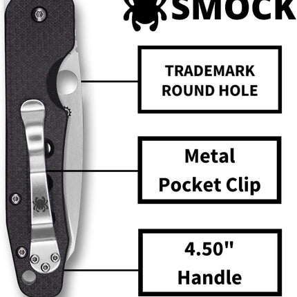 Spyderco Smock Folding Knife by Spyderco