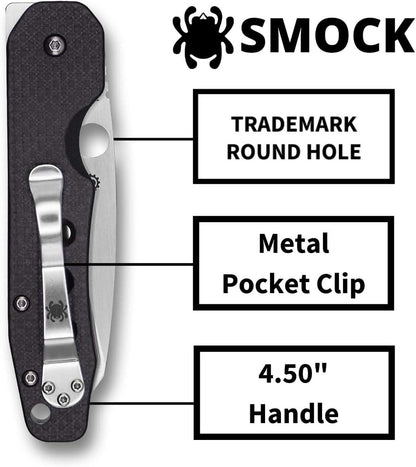 Spyderco Smock Knife | Innovative & Sleek Design