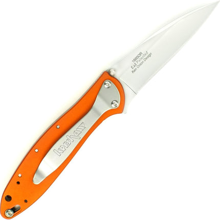 Kershaw Leek, Orange Pocket Knife by Kershaw
