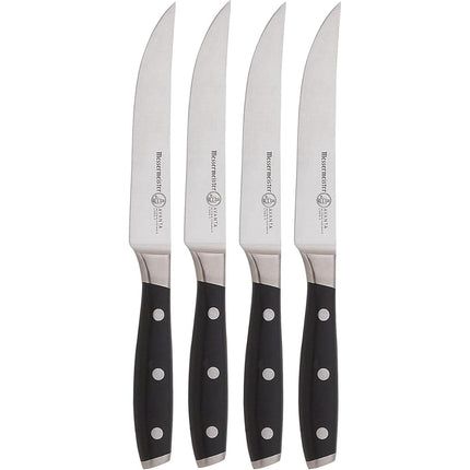 Messermeister Avanta 5” Fine Edge Steak Knife Set - Includes 4 Steak Knives by Messermeister