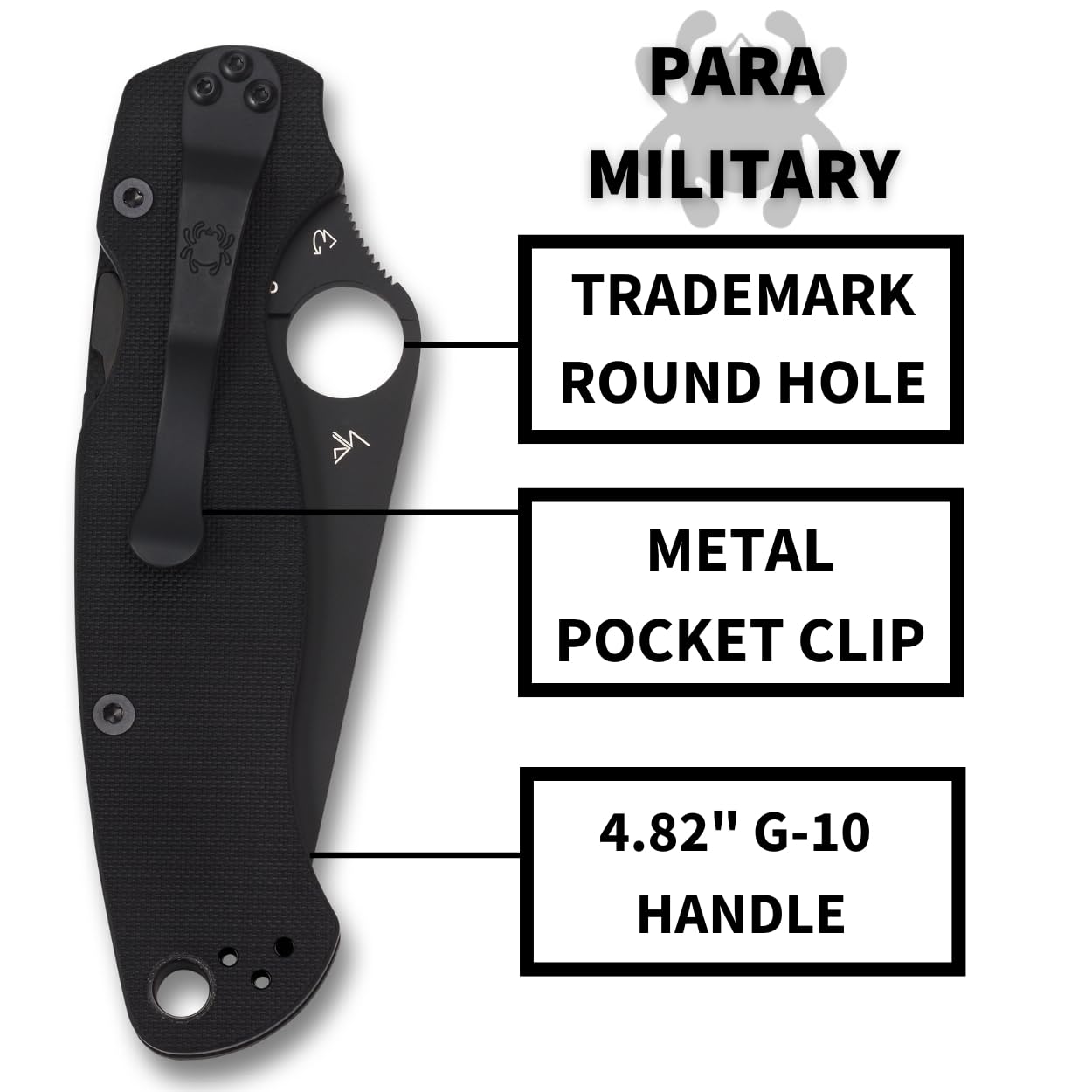 Spyderco Para Military 2 Knife | Durable & Versatile