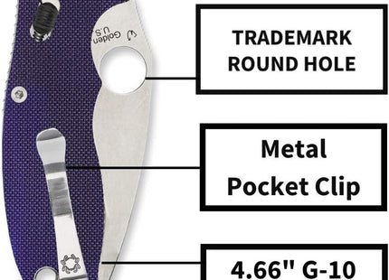 Spyderco Manix 2 Signature with CPM S110V Folding Knife by Spyderco