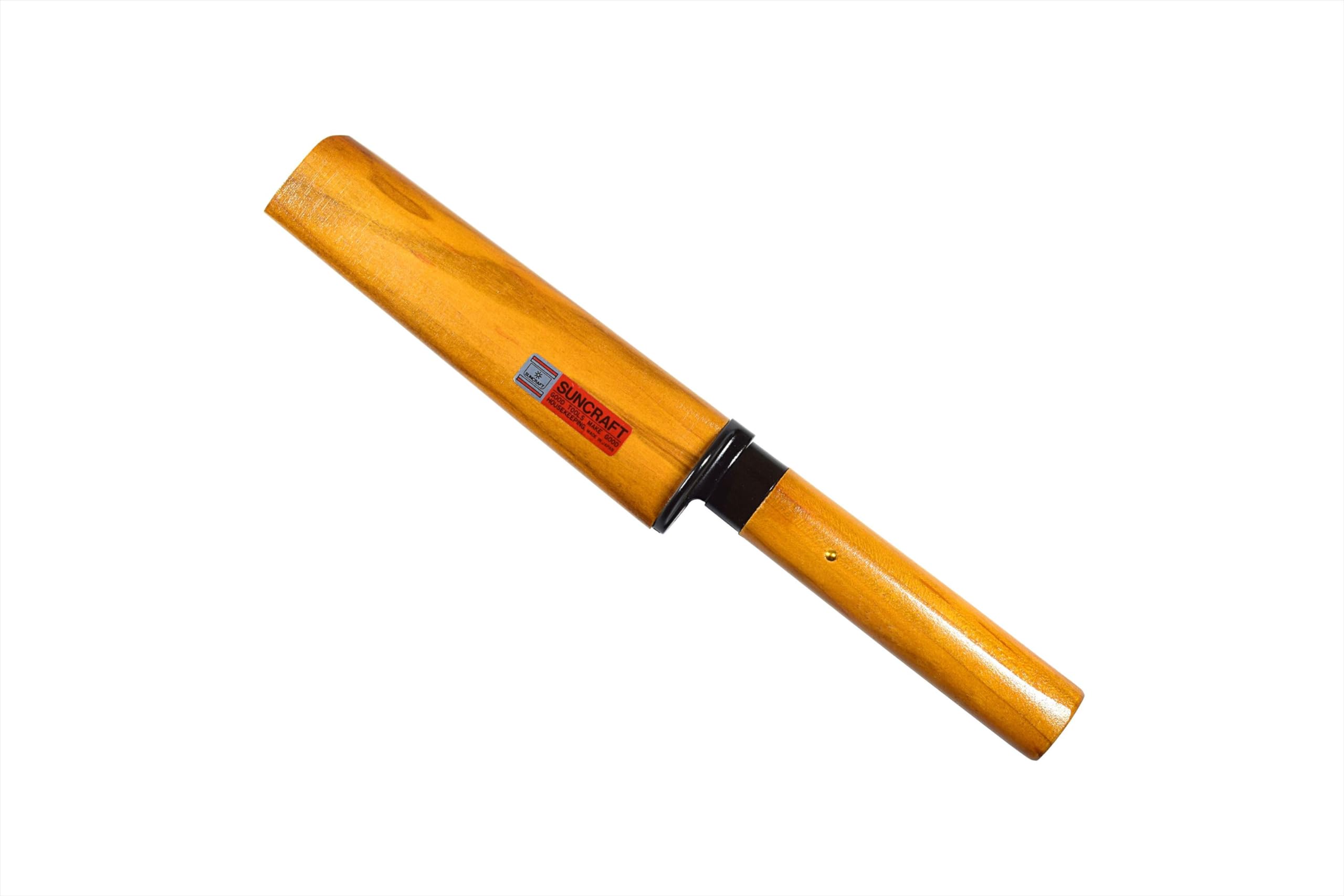 Seki Japan Small Fruit Knife Angular Edge Wooden Handle