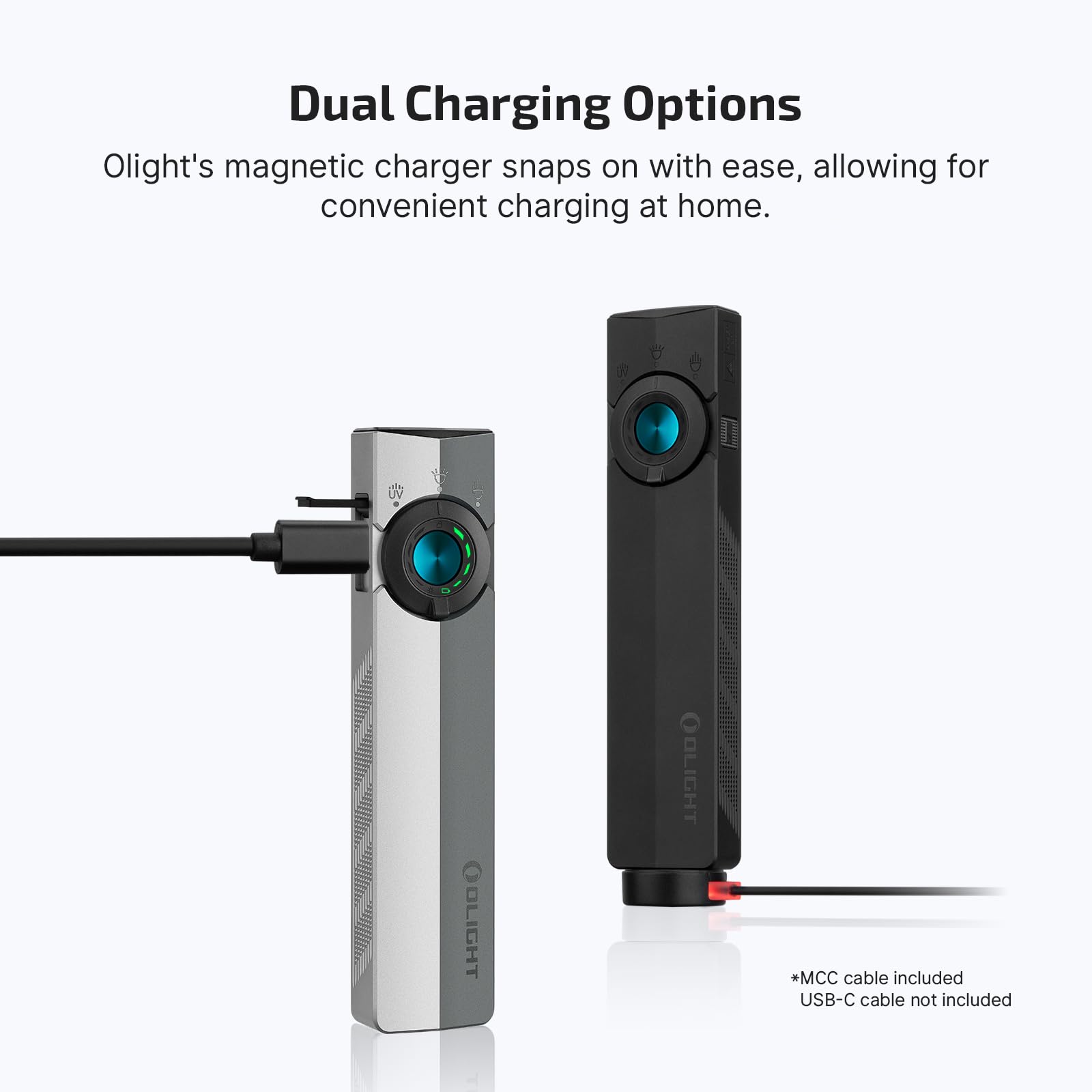 OLIGHT ArkPro 3R USB-C Pocket Flashlight, Orange