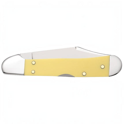 Case® Yellow Synthetic Carbon Steel Mini CopperLock® Pocket Knife