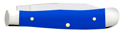 Case CA16400 - Royal Blue Synthetic Smooth Tiny Trapper