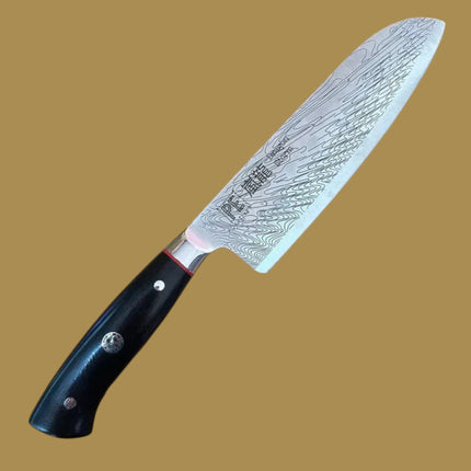 Perfect Edge Cutlery Dragon Storm 7" Santoku