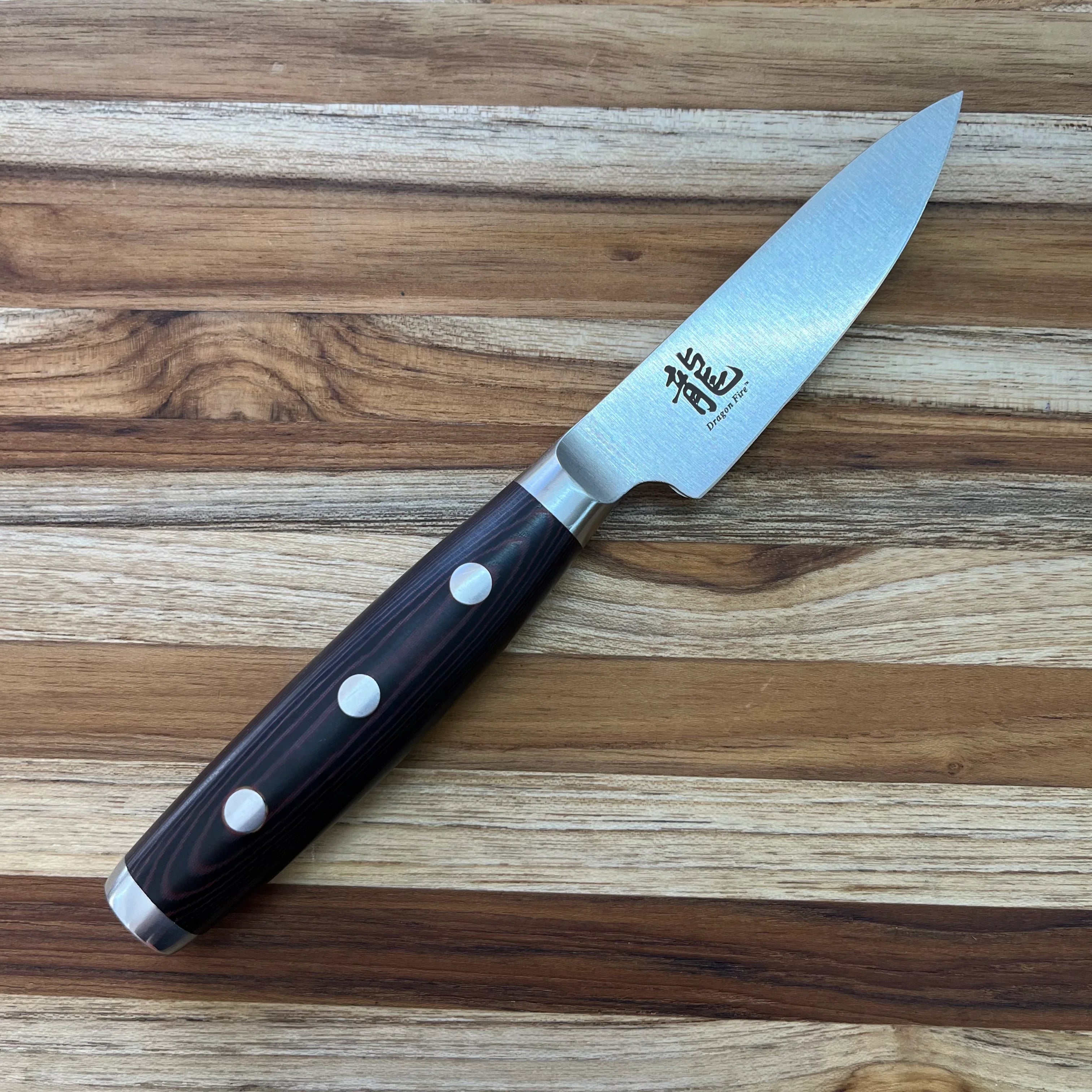 Perfect Edge Cutlery Dragon Fire 3.5" Paring Knife by PEC