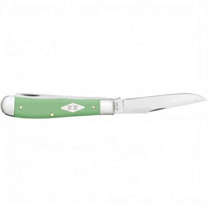 Case XX Mint Green Smooth Synthetic Trapper Folding Knife by Case®