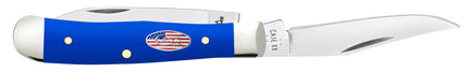 Case CA16400 - Royal Blue Synthetic Smooth Tiny Trapper