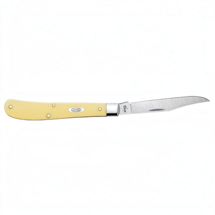 Case Yellow Synthetic Slimline Trapper Pocket Knife
