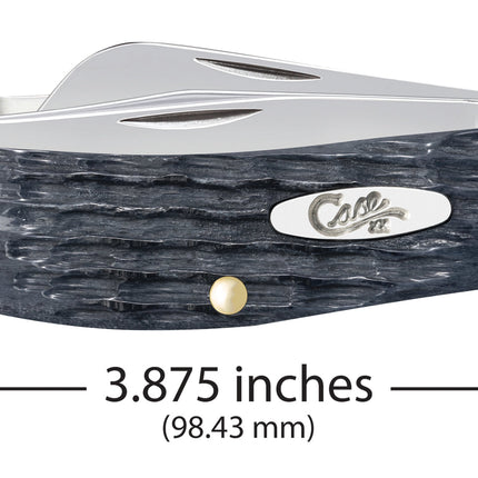 Case® | Pocket Worn® Crandall Jig Gray Bone CS Sowbelly by caseknives