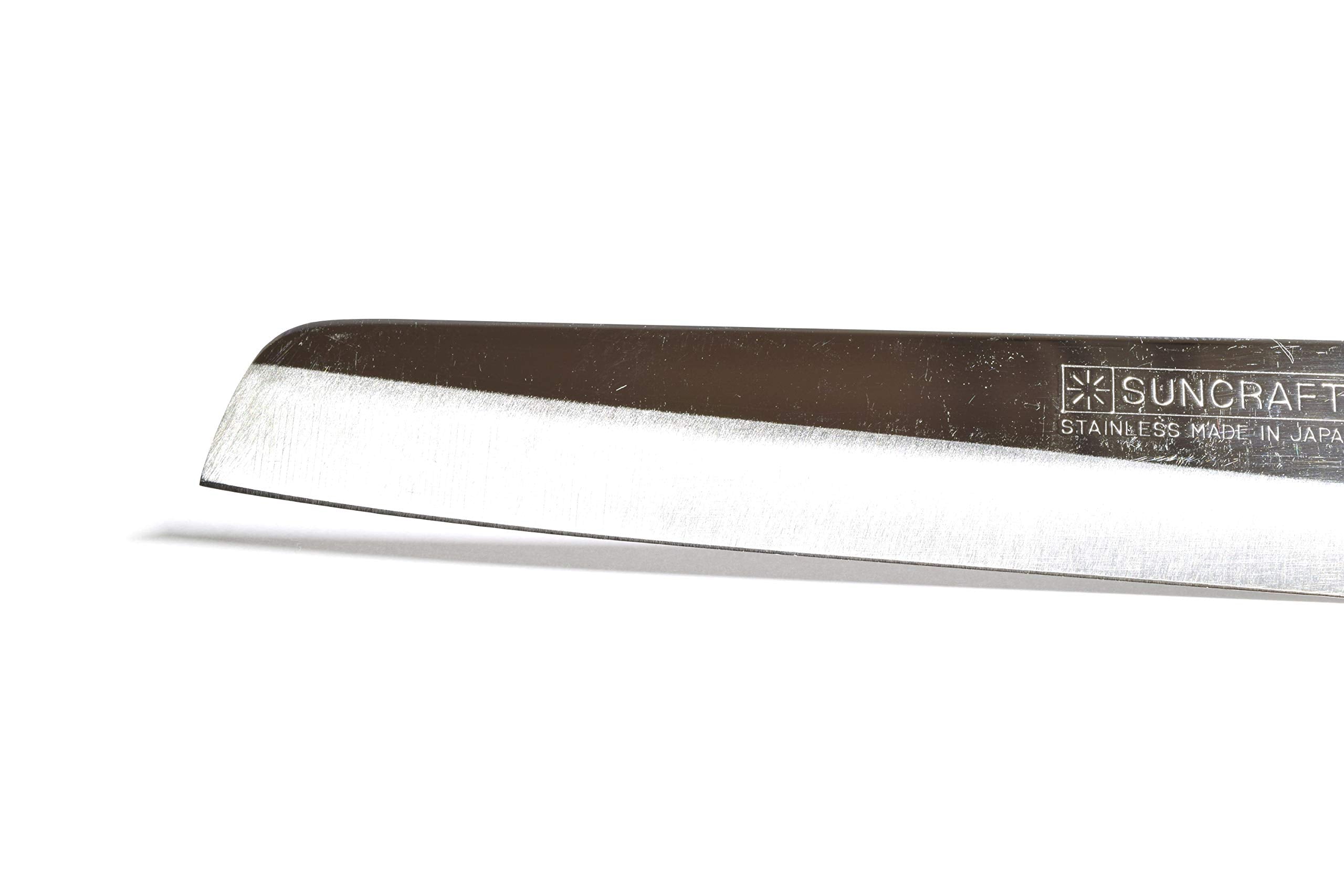 Seki Japan Small Fruit Knife Angular Edge Wooden Handle